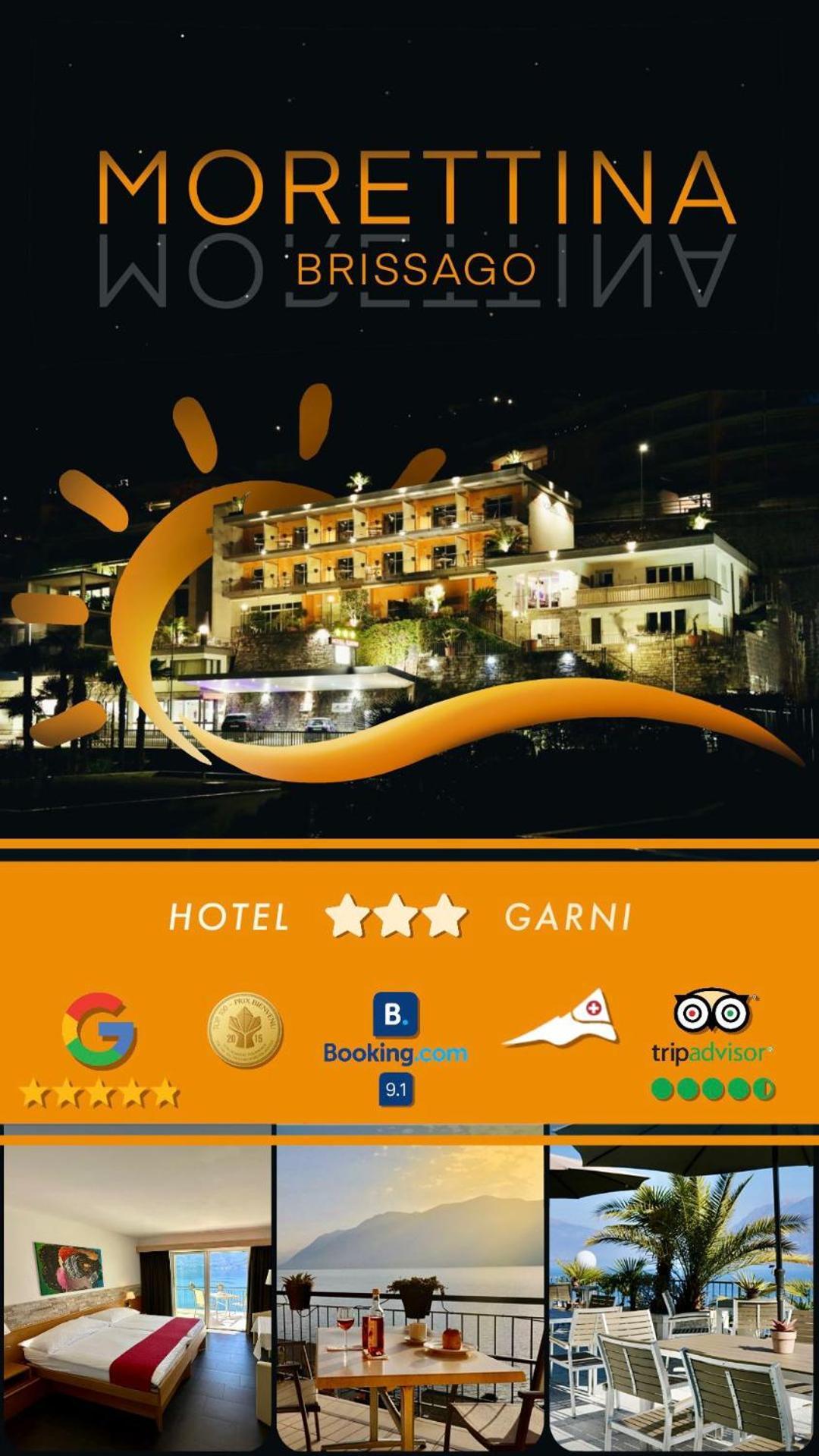 Hotel Garni Morettina Brissago Εξωτερικό φωτογραφία